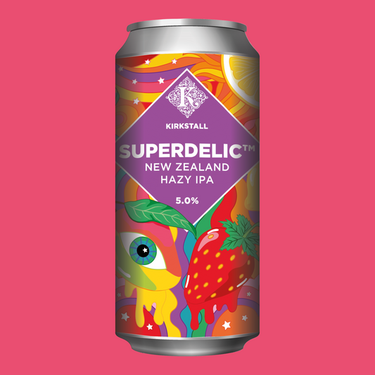 SUPERDELIC // SINGLE HOP HAZY IPA // 5% // 440ML // 12 PACK