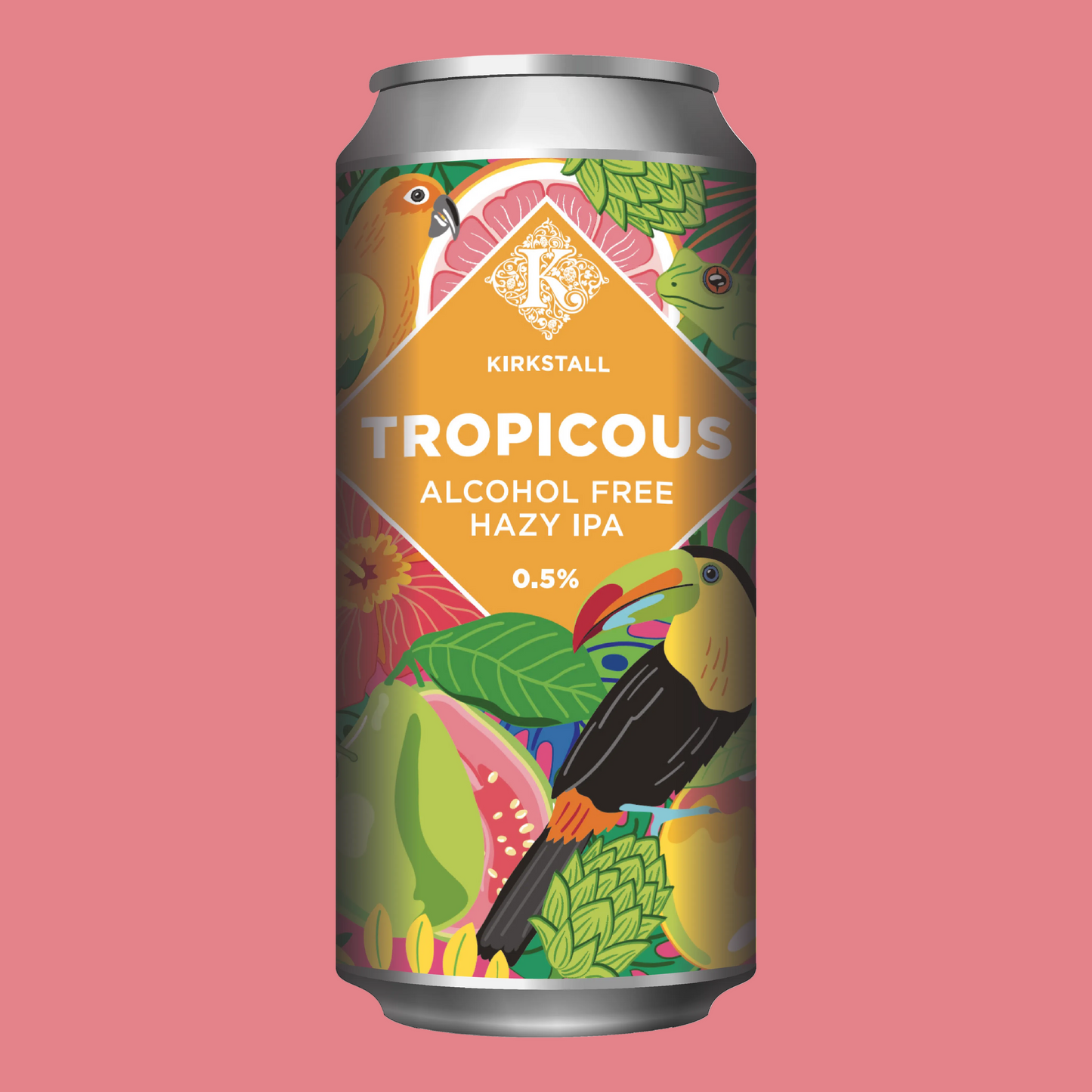 TROPICOUS // ALCOHOL FREE HAZY IPA // 0.5% // 440ML