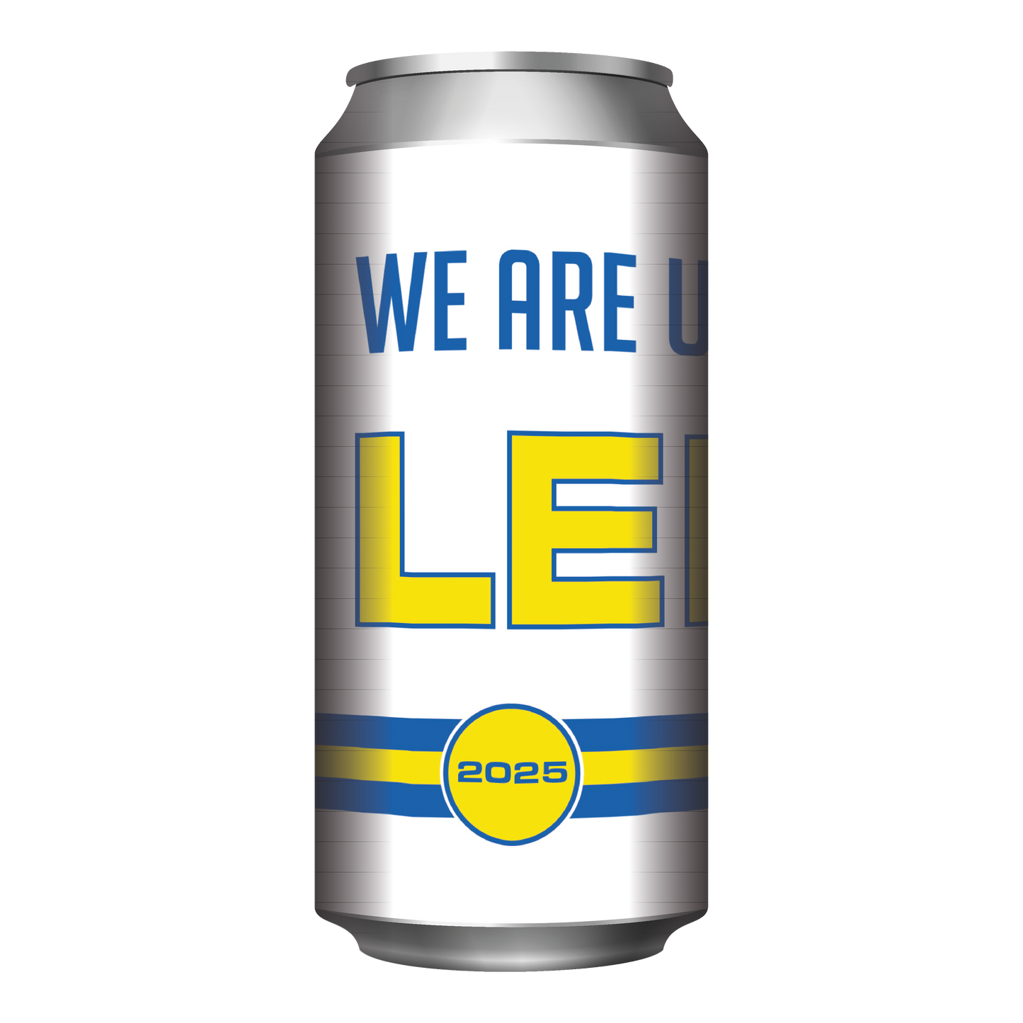 VIRTUOUS // LEEDS UNITED CHAMPIONS // SESSION IPA // 4.5% // 440ML // WHITE