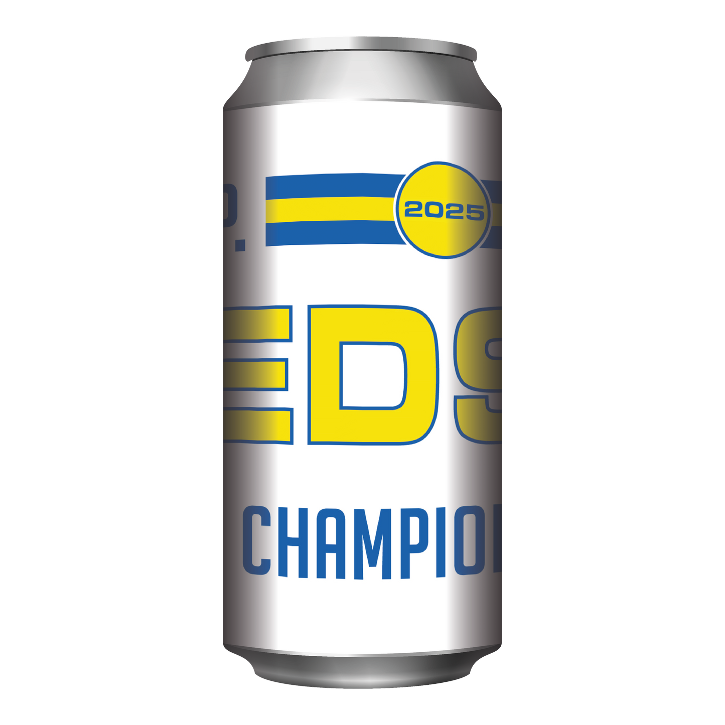 VIRTUOUS // LEEDS UNITED CHAMPIONS // SESSION IPA // 4.5% // 440ML // WHITE
