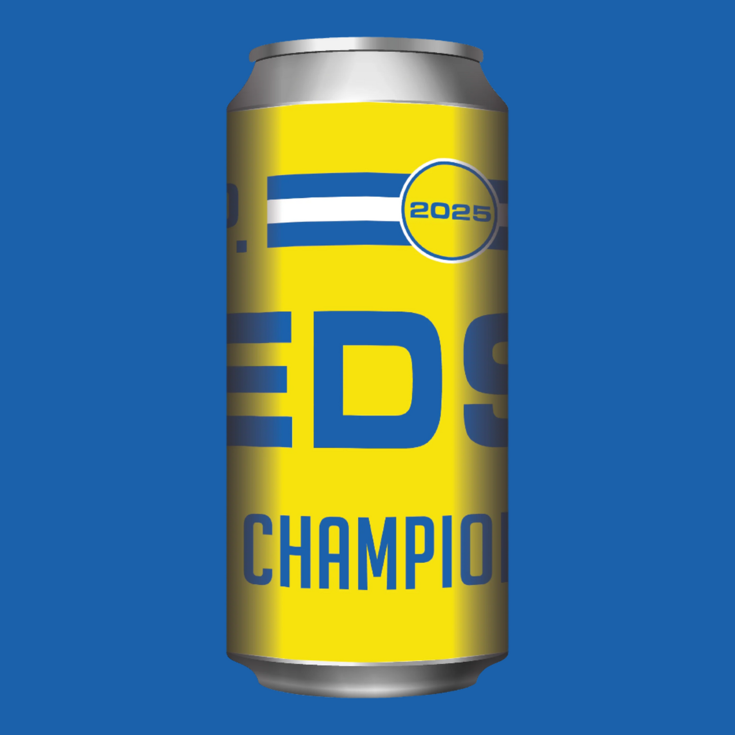 VIRTUOUS // LEEDS UNITED CHAMPIONS // SESSION IPA // 4.5% // 440ML // YELLOW