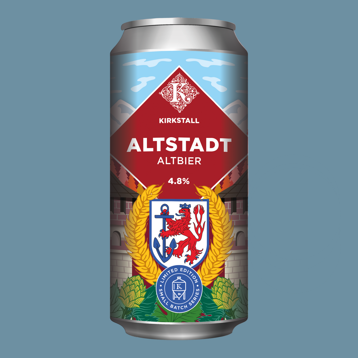 SMALL BATCH SERIES 002 // ALTSTADT // DÜSSELDORF-STYLE ALTBIER // 4.8% // 440ML