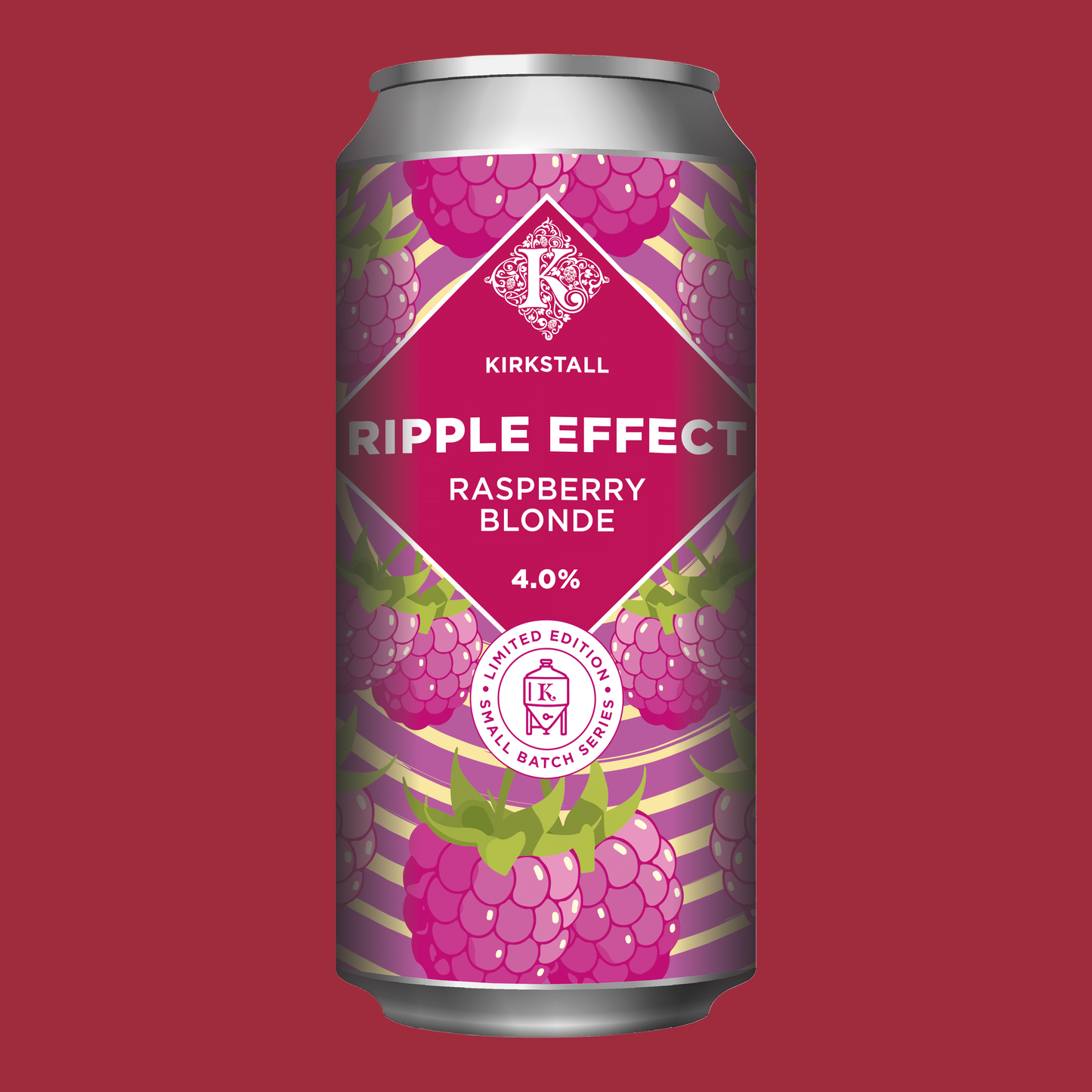SMALL BATCH SERIES 003 // RIPPLE EFFECT // RASPBERRY BELGIAN BLONDE // 4% // 440ML // 12 PACK