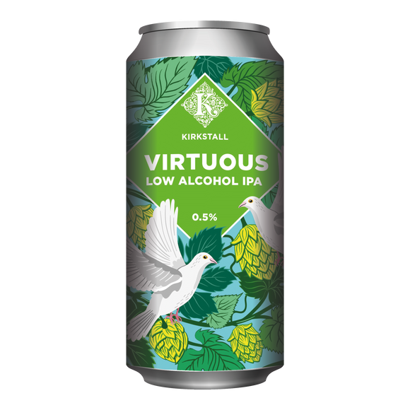 Virtuous Low Alcohol IPA - 0.5% - 440ml