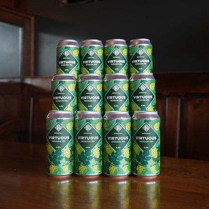 VIRTUOUS // SESSION IPA // 4.5% // 440ML // 12 PACK