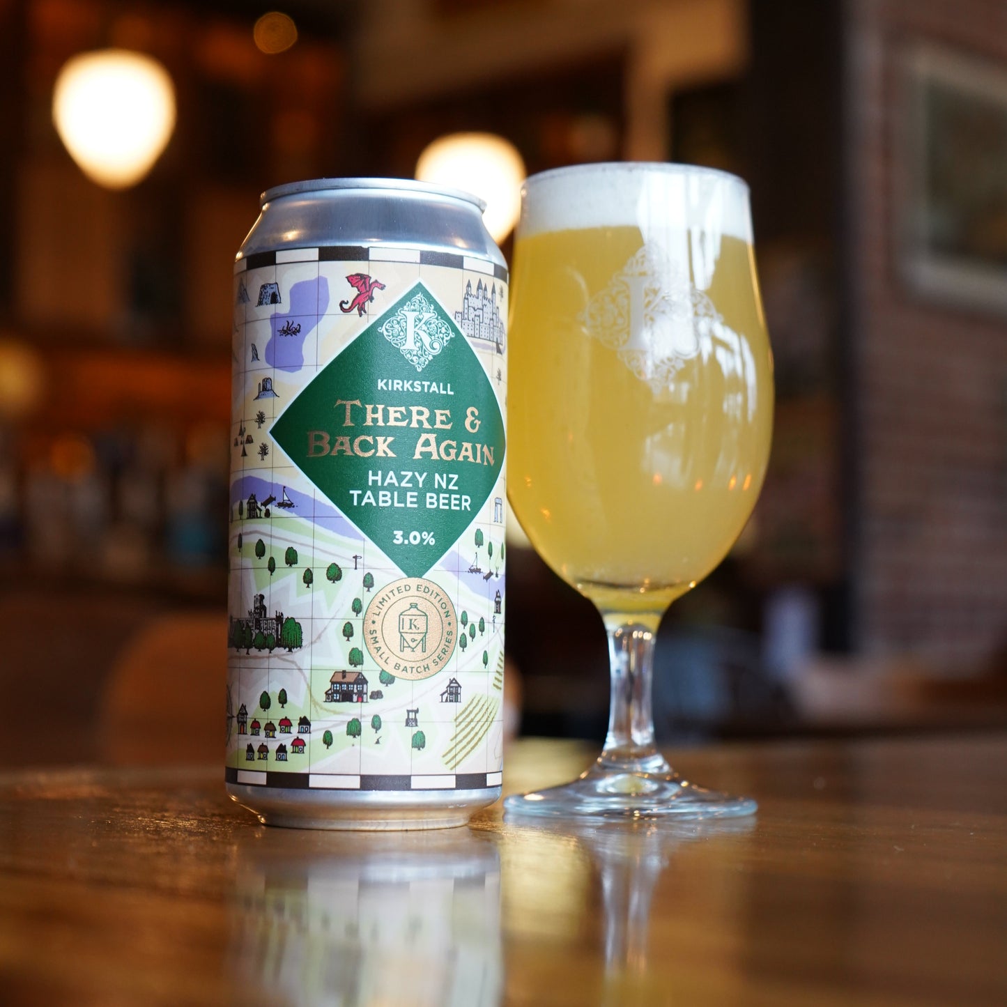 SMALL BATCH SERIES 005 // THERE & BACK AGAIN // HAZY NZ TABLE BEER // 3% // 440ML // 12 PACK
