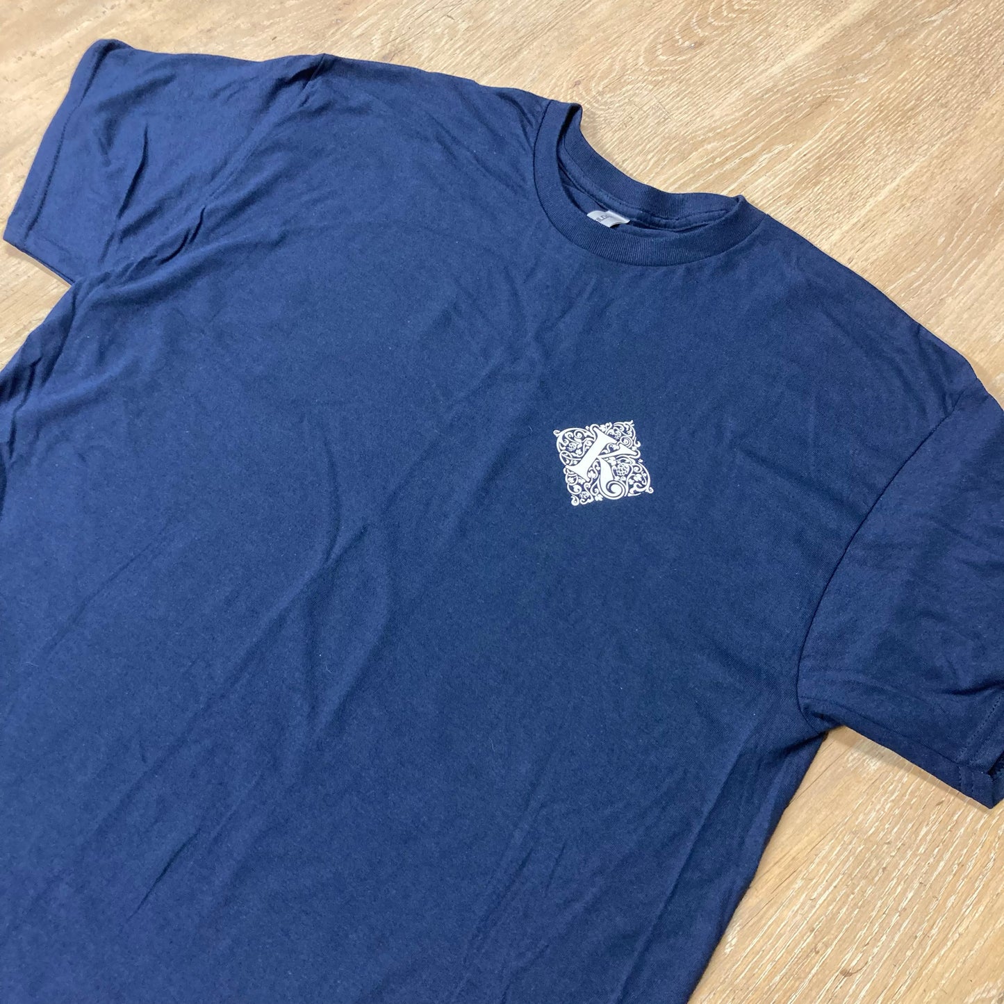 Navy Blue Kirkstall Logo T-Shirt (Unisex)