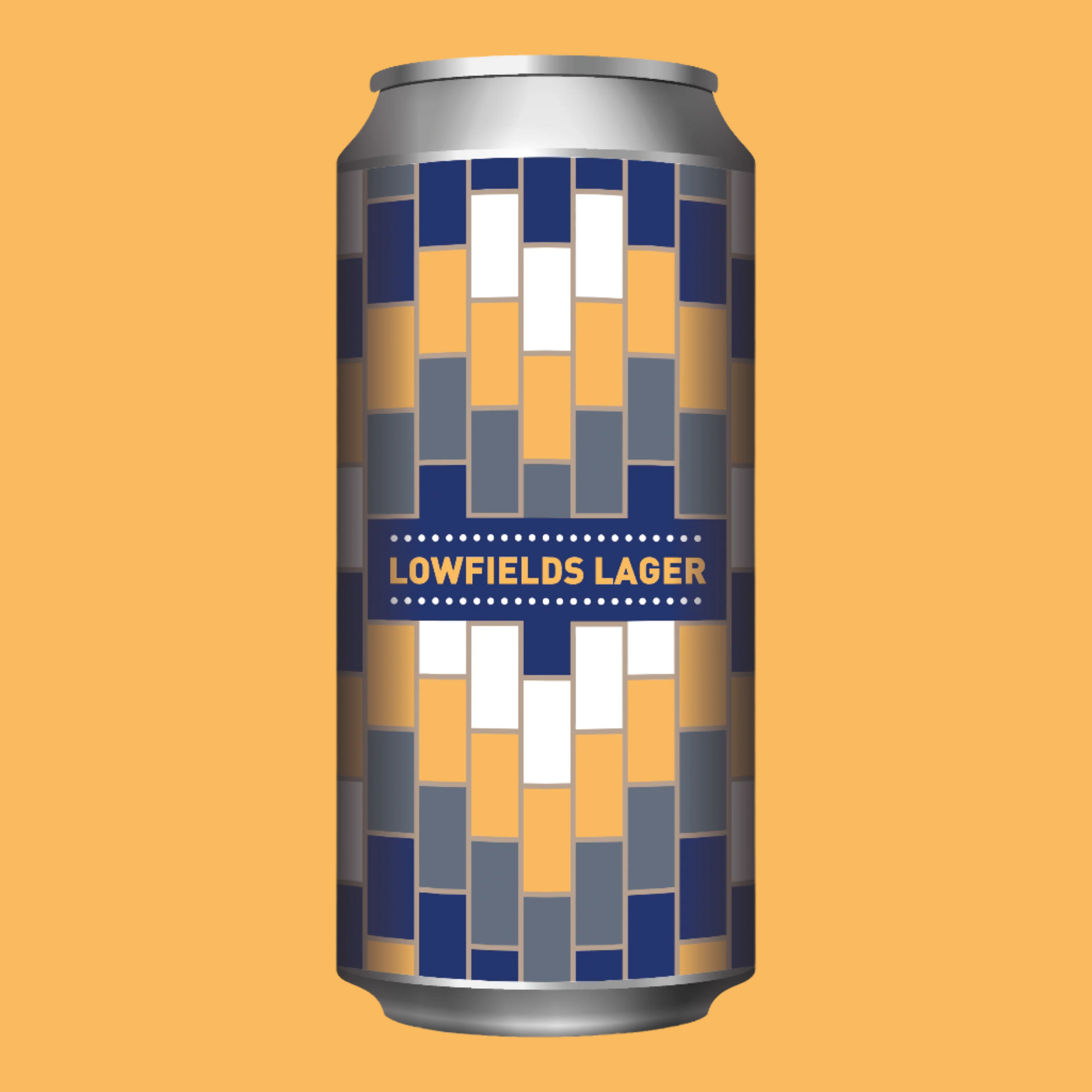 Lowfields Lager 440ml Can