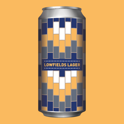 Lowfields Lager 440ml Can