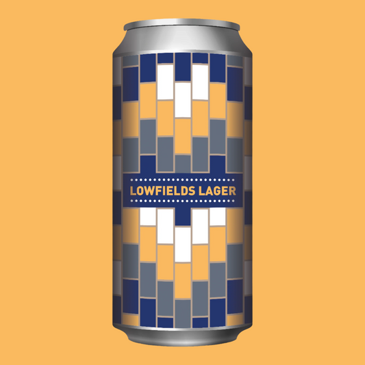 Lowfields Lager 440ml Can