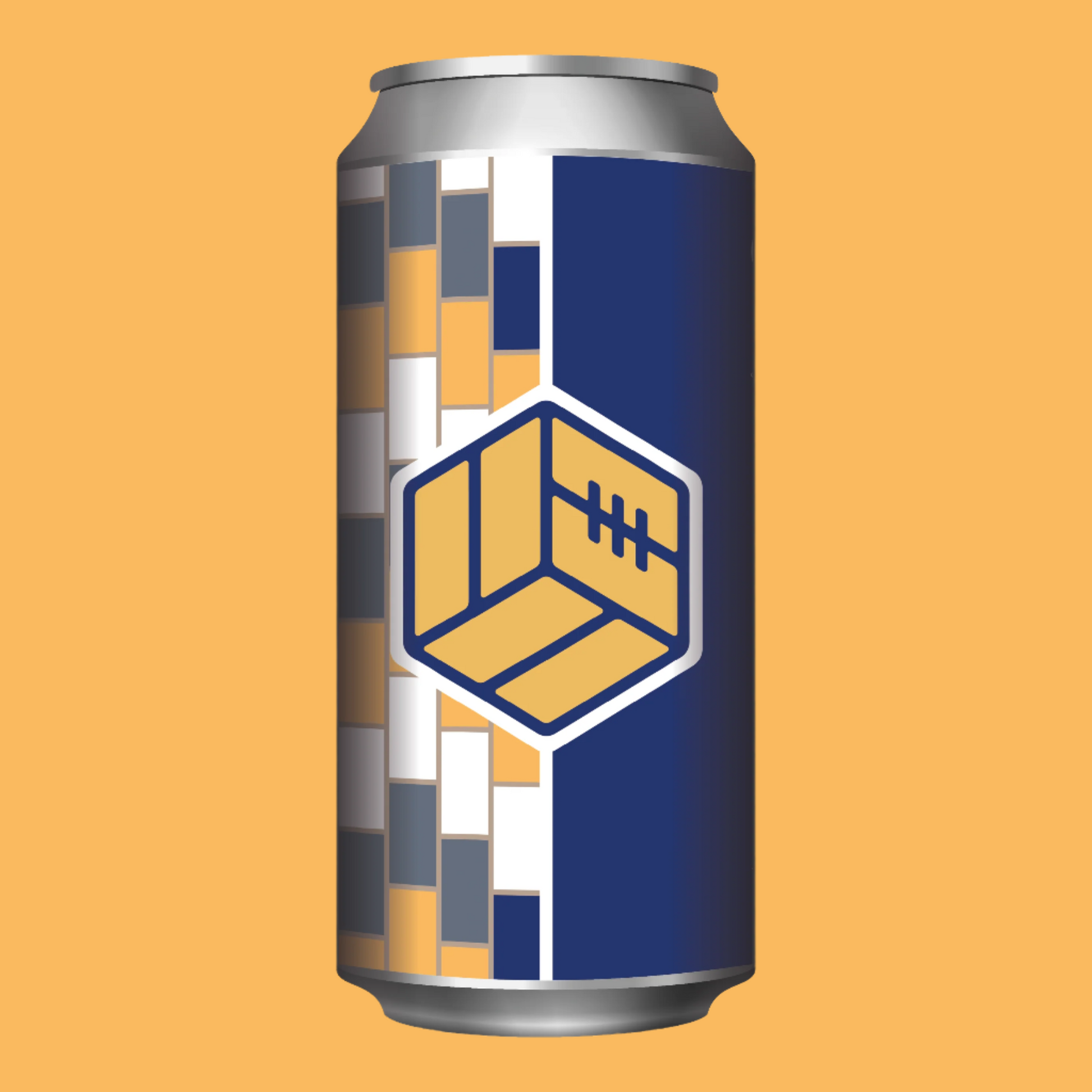 Lowfields Lager 400ml Can Render Side View