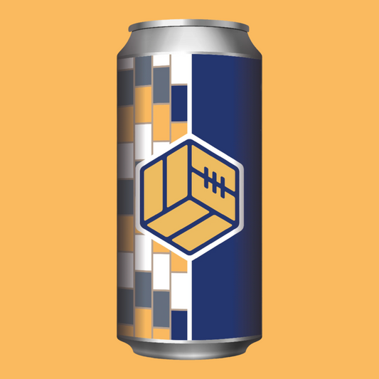 Lowfields Lager 400ml Can Render Side View