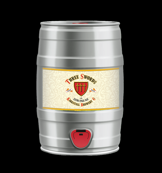 THREE SWORDS (5 LITRE) MINI CASK // 4.5% // PRE-ORDER // SHIPPING FROM 27/11