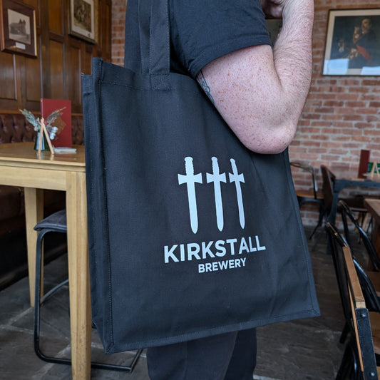 Heavy Duty Black Three Swords Tote Bag
