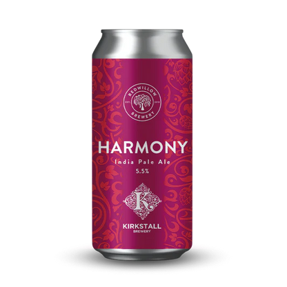 REDWILLOW X KIRKSTALL // HARMONY // INDIA PALE ALE // 5.5% // 440ML
