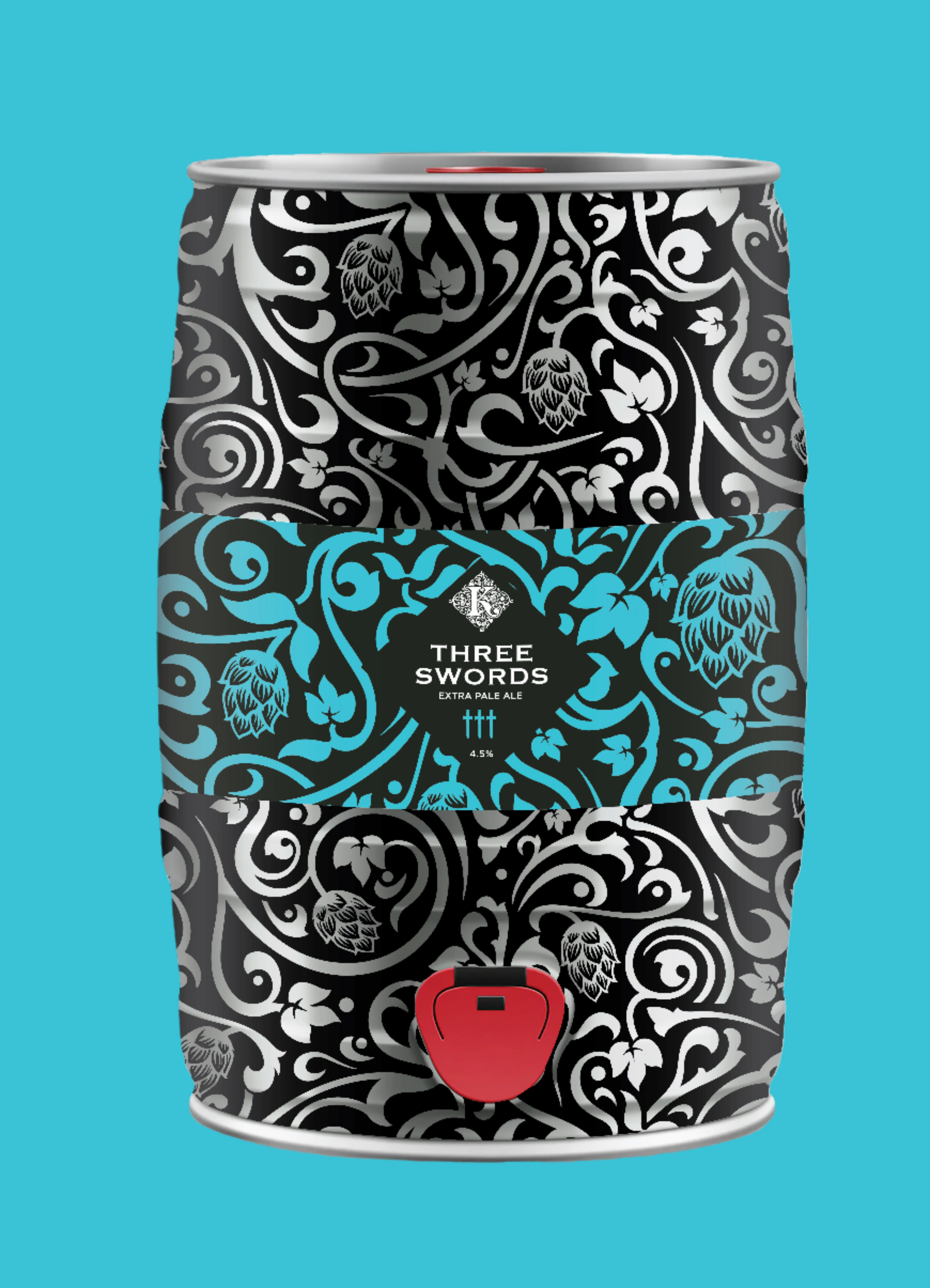 Three Swords Mini Keg No Background