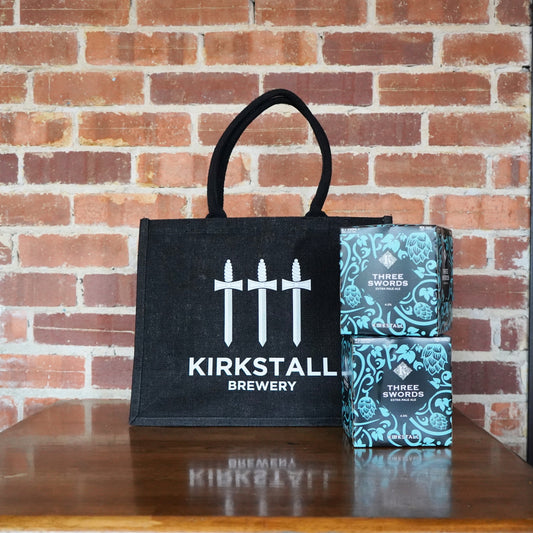 THREE SWORDS TOTE & 8 THREE SWORDS CANS BUNDLE