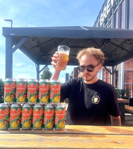 VIRTUOUS GRAPEFRUIT // FRUITED SESSION IPA // 4.5% // 440ML // 12 PACK