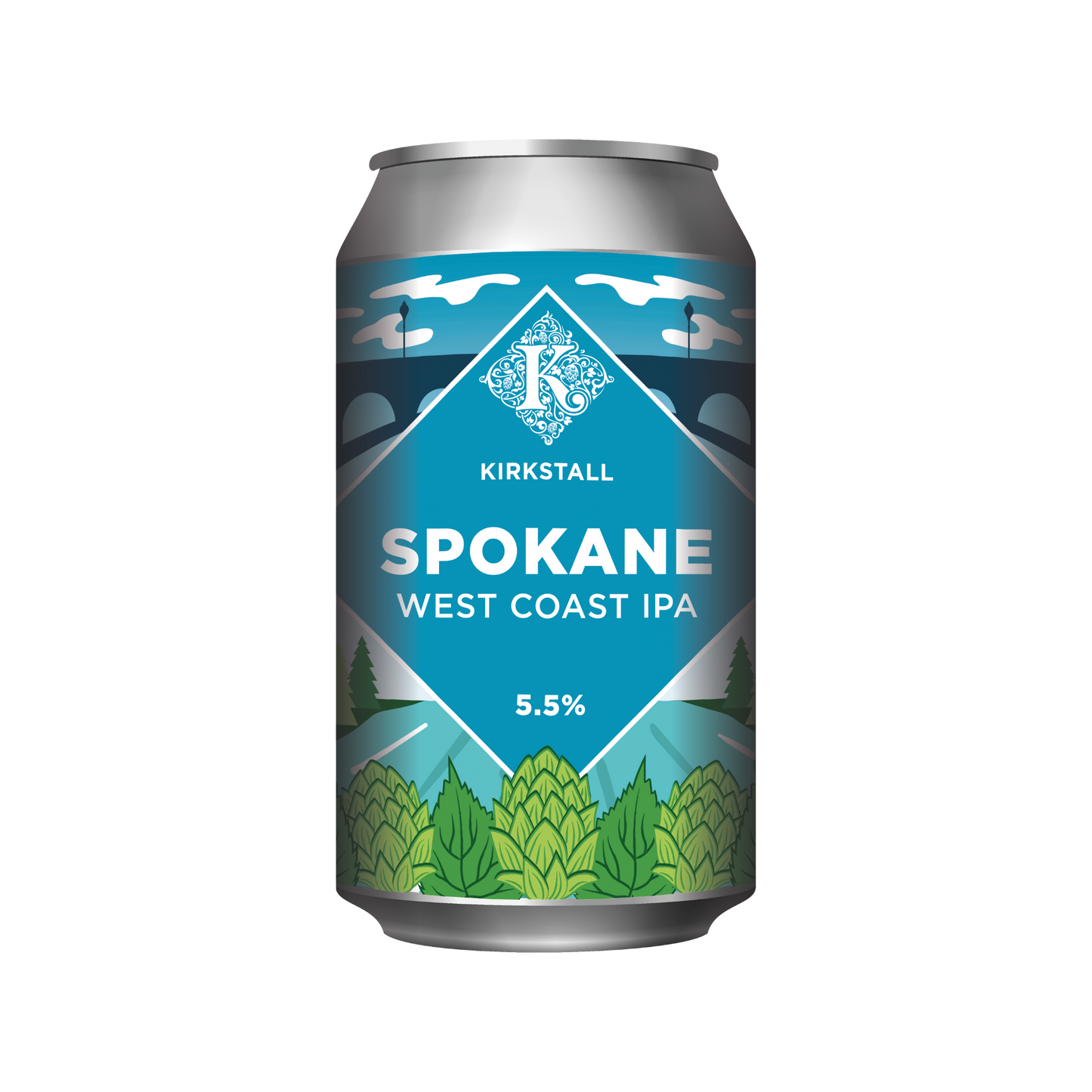 Spokane - West Coast IPA - 5.5% - 12 X 330ml