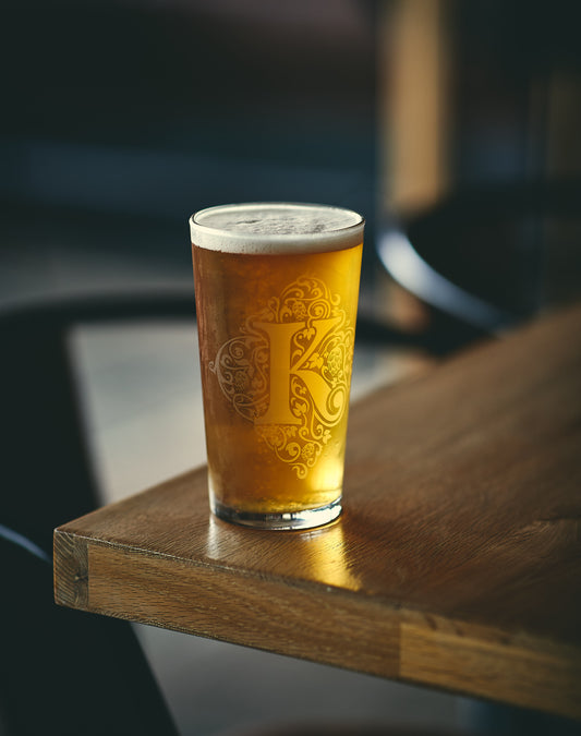 Kirkstall Pint Glass